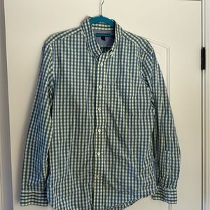 Men’s medium checkered dress shirt